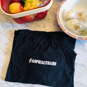 Workout/running top w/ hood